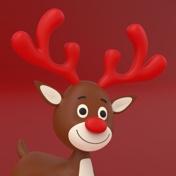 Santa Claus 3D Model - view 1521, 3DModel Unity