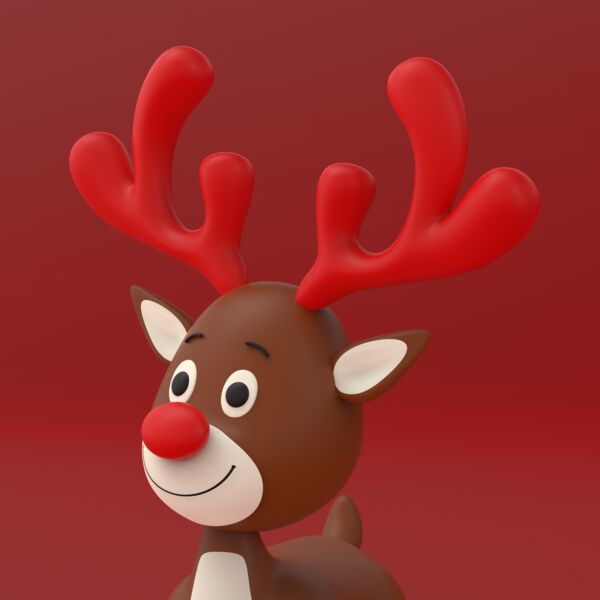 Santa Claus 3D Model - view 1522, 3DModel Unity