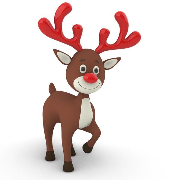 Santa Claus 3D Model - view 1524, 3DModel Unity