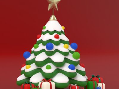 Santa Claus 3D Model - view 1530, 3DModel Unity
