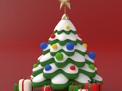 Santa Claus 3D Model - view 1527, 3DModel Unity