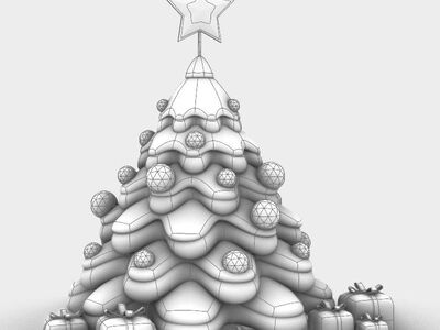 Santa Claus 3D Model - view 1528, 3DModel Unity
