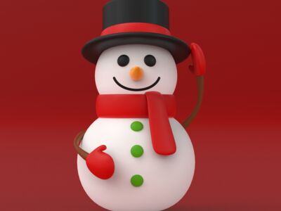 Santa Claus 3D Model - view 1535, 3DModel Unity