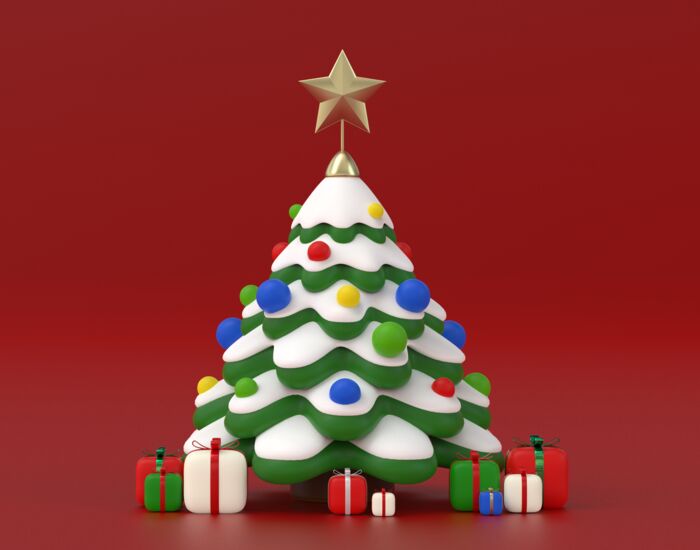 Xmas Tree 3D Model