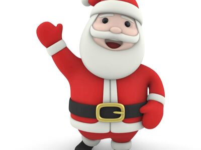 Santa Claus 3D Model - view 1539, 3DModel Unity