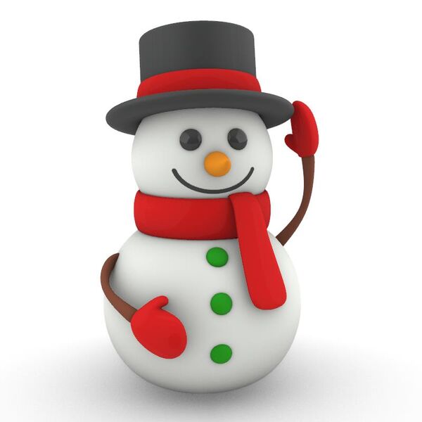 Santa Claus 3D Model - view 1534, 3DModel Unity