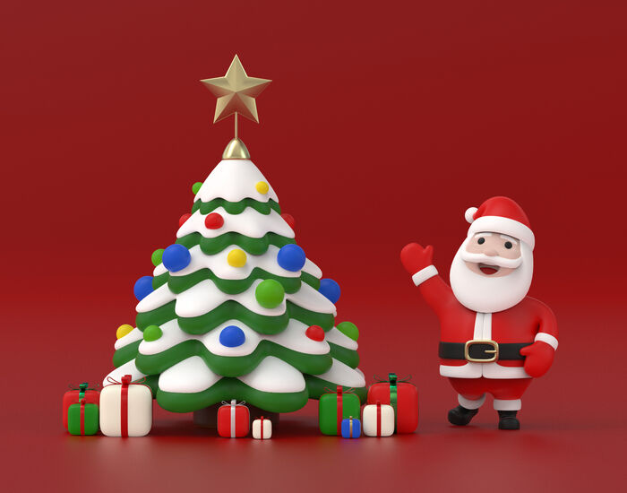 Set Xmas 1 3D Model
