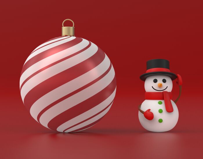 Set Xmas 3 3D Model