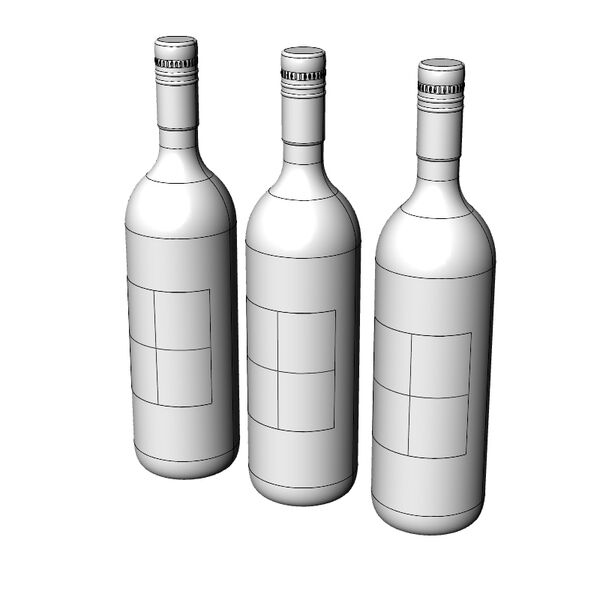 Lunaris Structure 61 Top 3D Model - view 1565, Alice Ceramica
