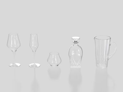 Lunaris Structure 61 Top 3D Model - view 1573, Alice Ceramica