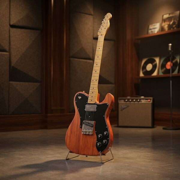 Fender Telecaster Custom '72 3D model — styled interior scene