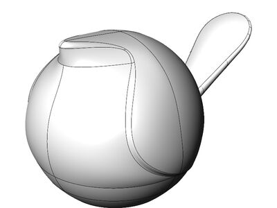 Plust Biggie 3D Model - Shaded View