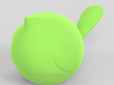 Plust Biggie 3D Model - Render View