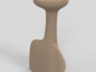Plust Armillaria Stool 3D Model - Render View