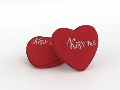 Valentine S Heart Pillow San 3D Model