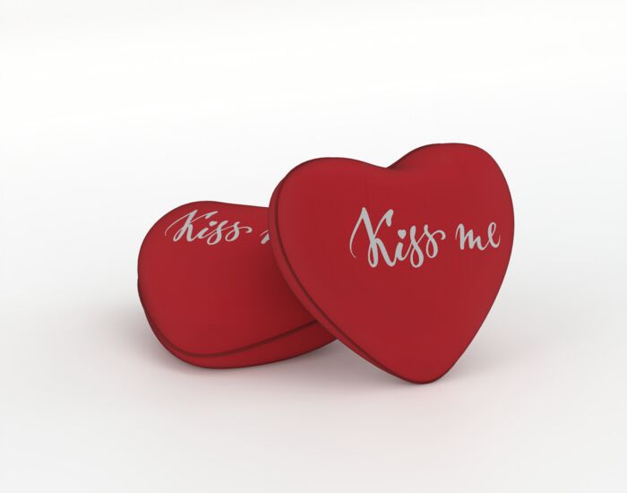 Valentine S Heart Pillow San 3D Model
