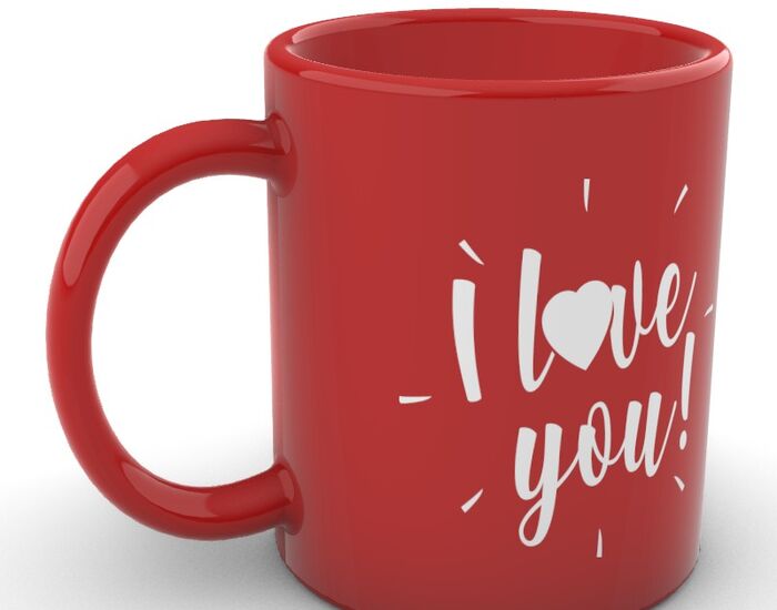Valentine S Mug San 3D Model