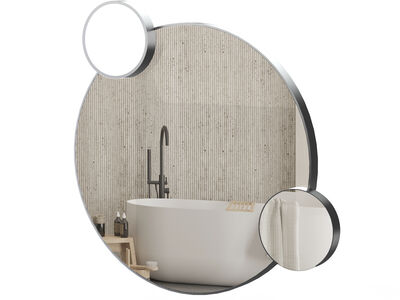 Alice Lunaris Mirror KeyShot render showing realistic reflections, material definition and lighting setup.