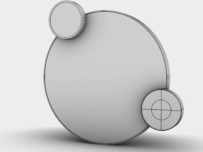 Alice Lunaris Mirror shaded view in Rhinoceros displaying clean NURBS geometry and curvature continuity.