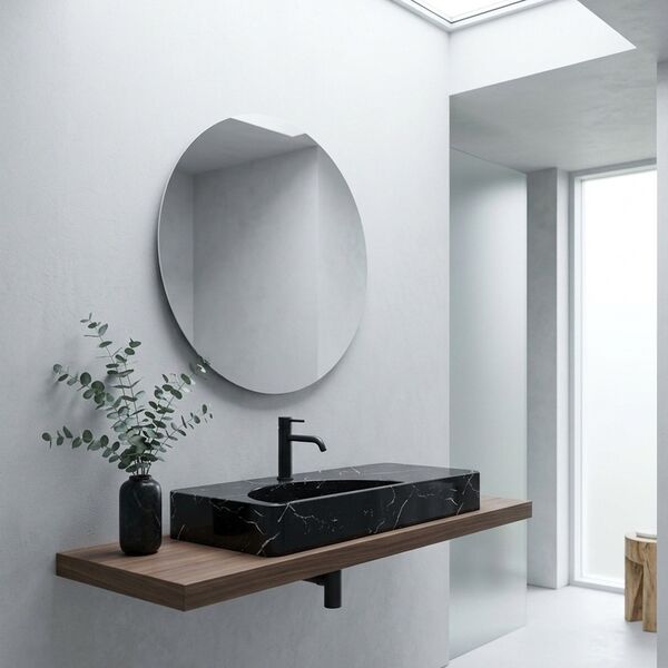 Alice Ceramica  Lunaris Washbasin 101 3D model — studio render