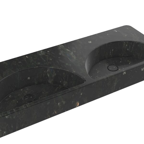 Alice Ceramica  Lunaris Washbasin 121 3D model — studio render