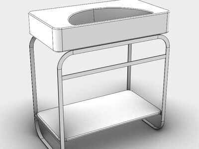 Alice Lunaris Structure 81 Top Rhino NURBS CAD geometry view