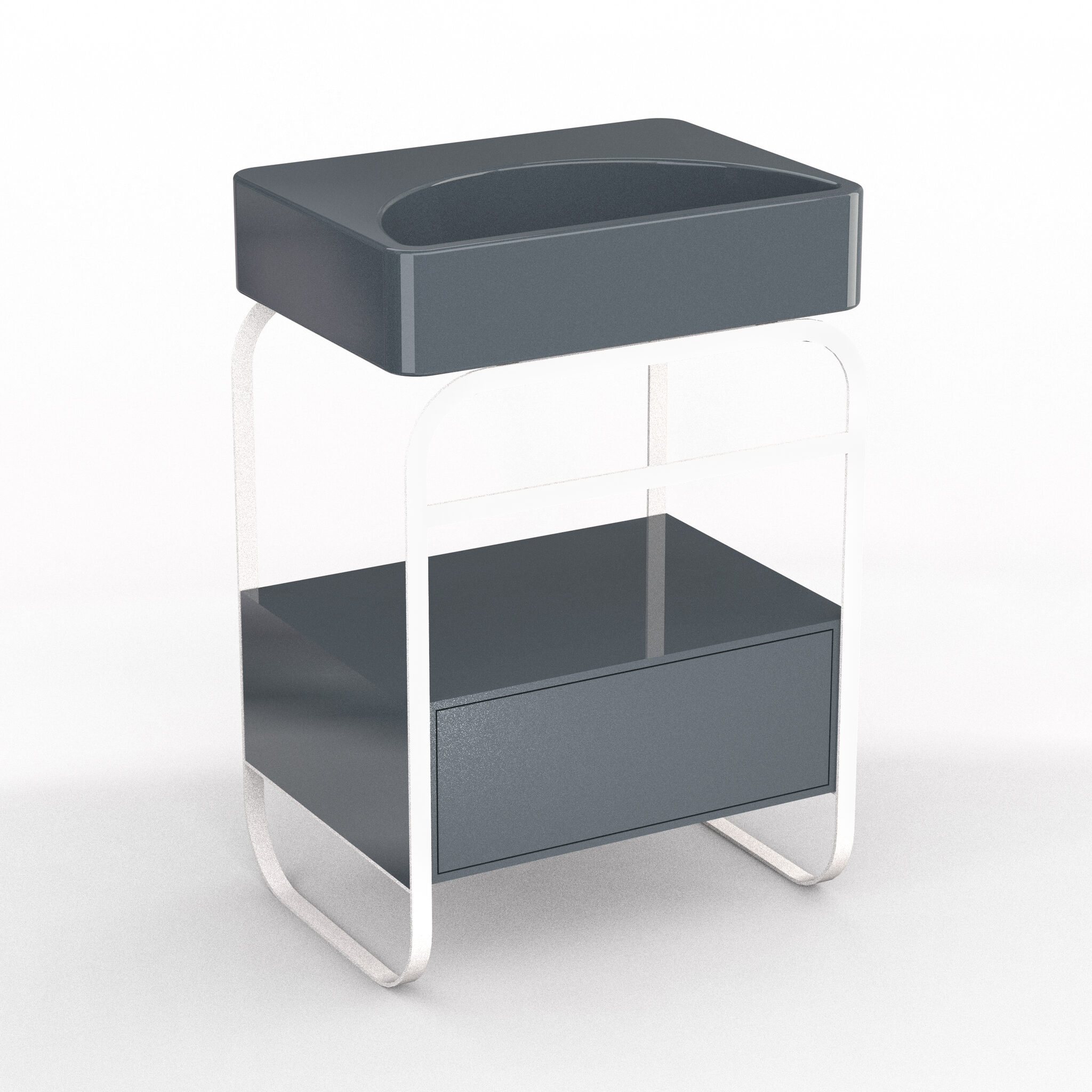 Lunaris Structure 61 Drawer 3D Model