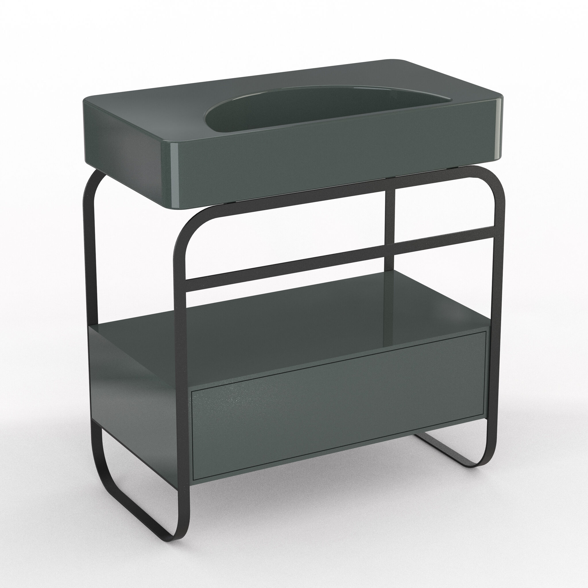 Lunaris Structure 81 Drawer 3D Model