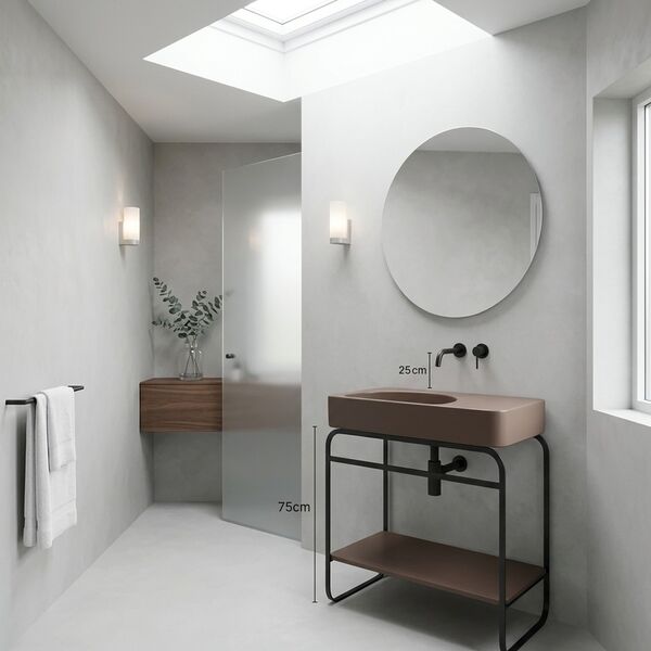 Alice Ceramica  Lunaris Structure 101 Top 3D model — studio render