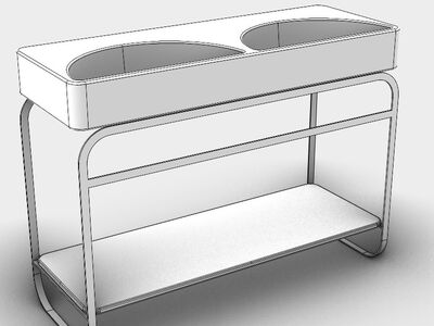 Alice Lunaris Structure 121 Top Rhino NURBS CAD geometry view