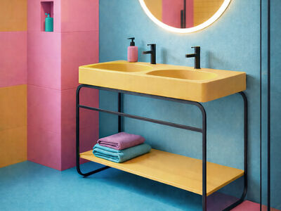Alice Lunaris Structure 121 Top Pop Bathroom
