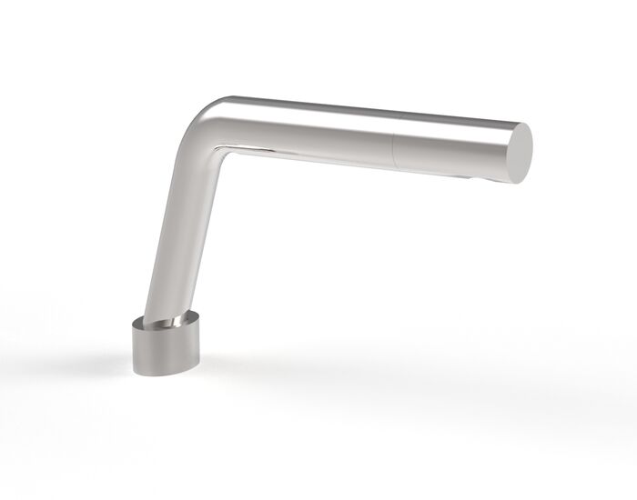 Bathroom Metal Tap 01 3D Model