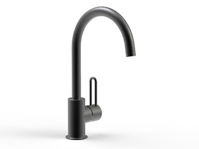 Kitchen Metal Tap 03 3D Model
