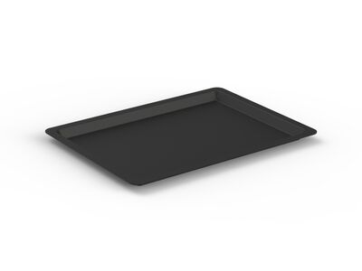 Plastic Black Tray 01 3D Model