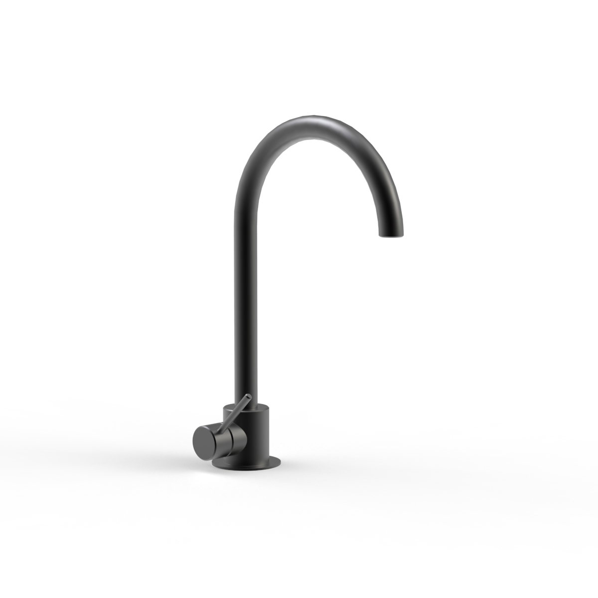 Kitchen Metal Tap 01 3D Model