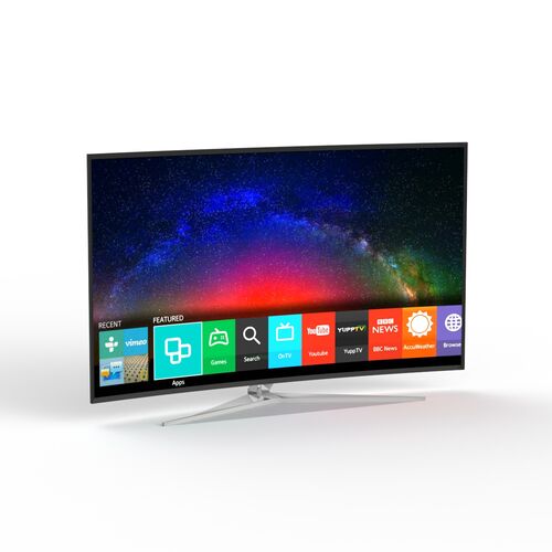 Samsung 4k Curved 65 01 3D Model TV 3D Model