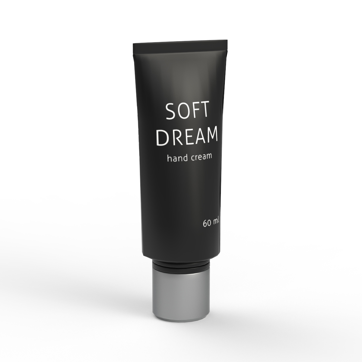 Cream Black Label 60ml Tube 01 3D Model