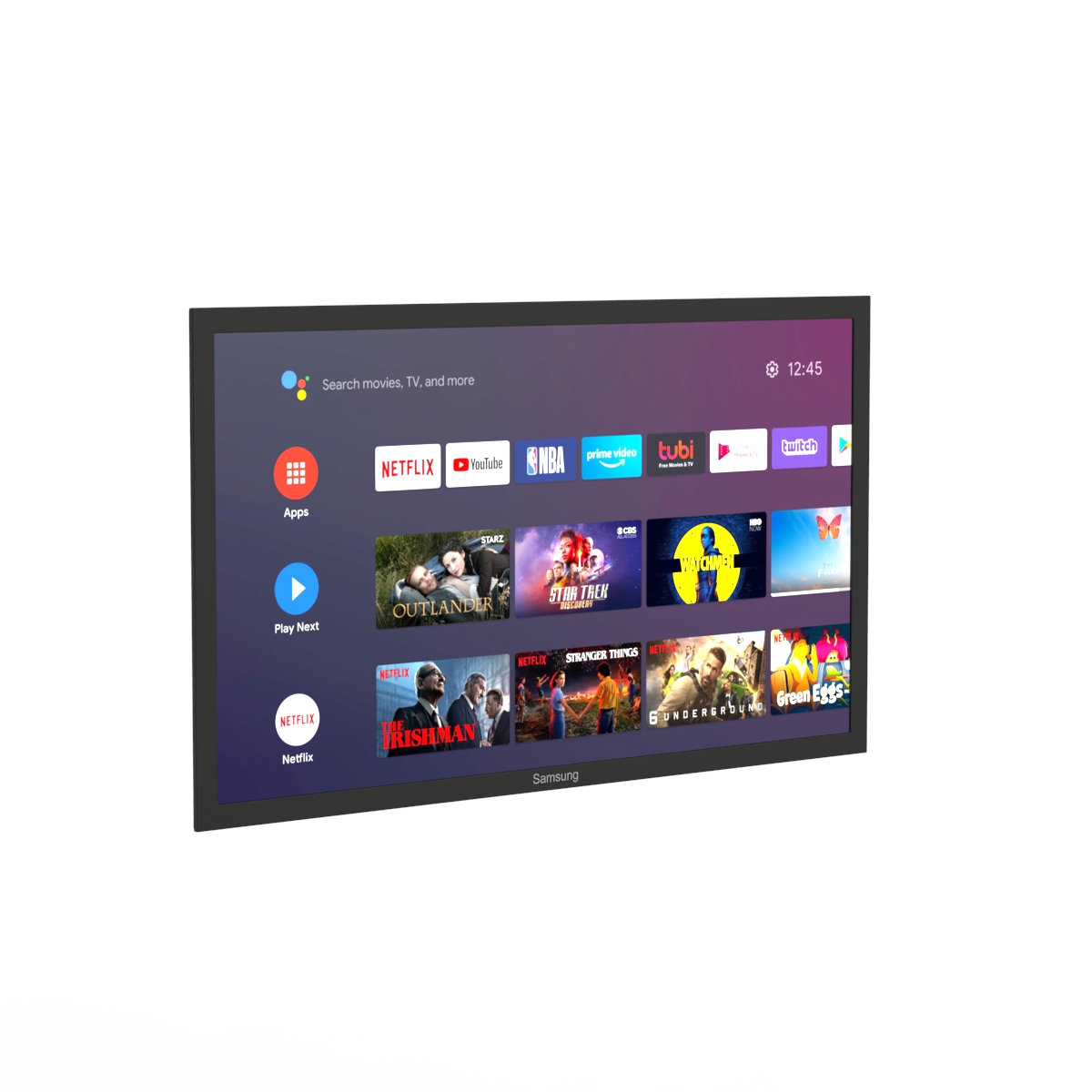 TV Samsung 65 01 3D Model Wall 3D Model