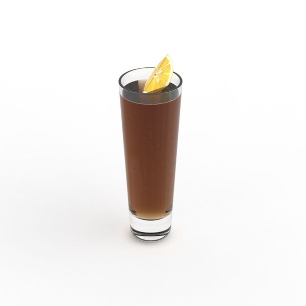 Cocktail High Ball Glass 03 3D Model