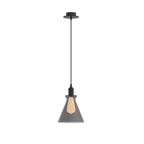 Pendant Round Black Lamp 09 3D Model