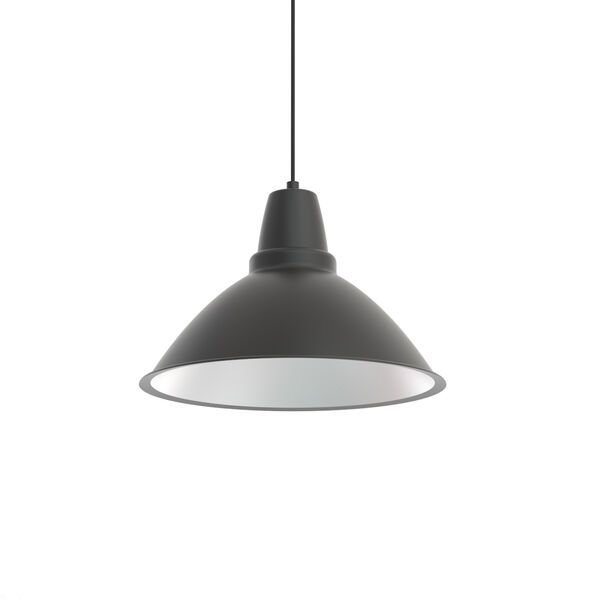 Pendant Round Black Lamp 06 3D Model