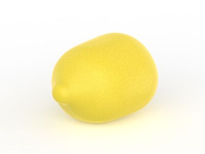 Lemon 01 3D Model