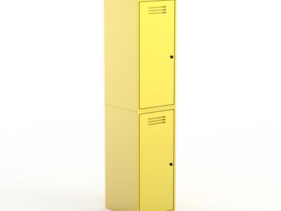 Locker 02 3D Model