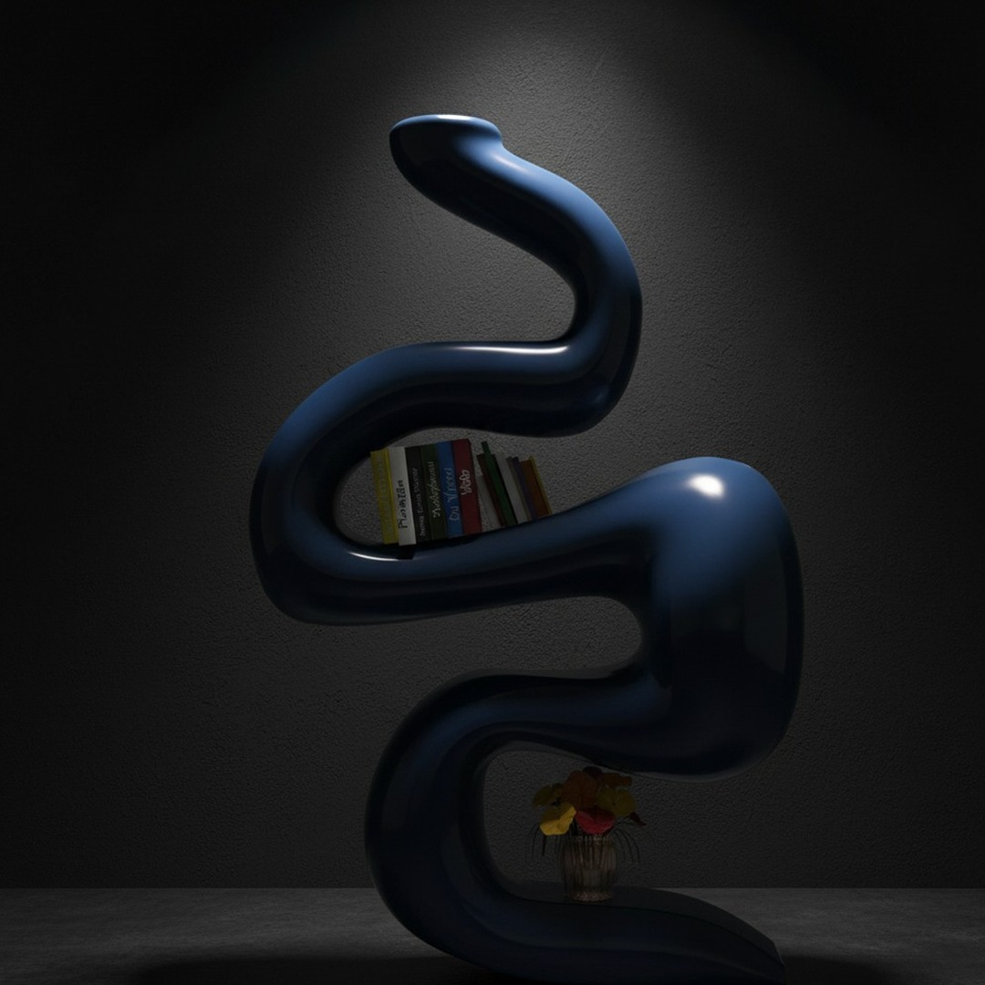 Dual Task Library 3D Model