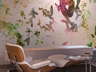 Paperwall Andy 3D Model - view 440, WallZad
