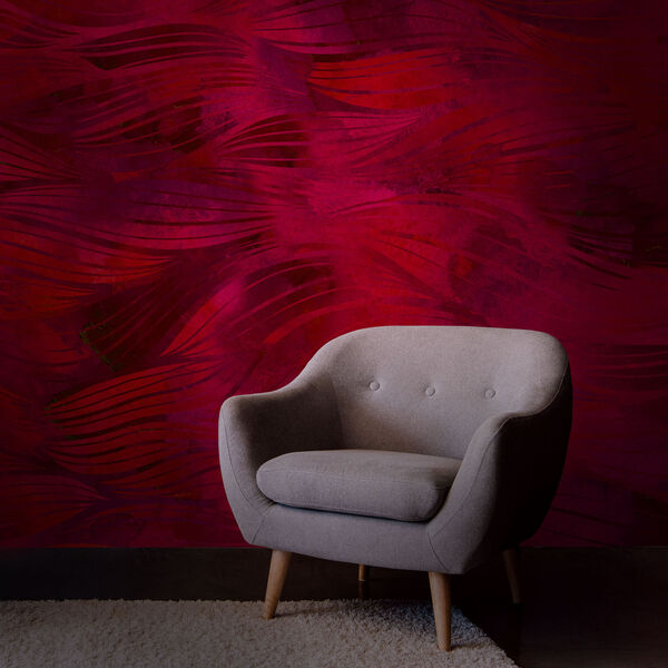 WallZad Paperwall Cinabro 3D model — studio render