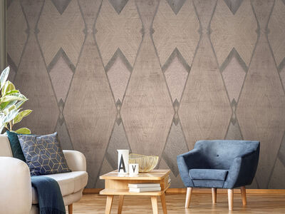 Paperwall Rhombus 3D Model - view 507, WallZad