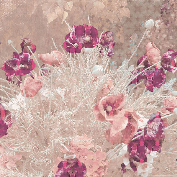 Paperwall Shabby Poppy 3D Model